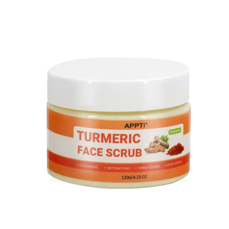 Turmeric Skincare Set: Toner, Cream, Serum, Mask, Scrub